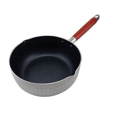 Thickened Aluminum Single Handle Milk Pot Porridge Pot Cooking Noodle Juice Pot Snow Pan Non-Stick Pan Pan Korean Instant Noodles Specification drawing