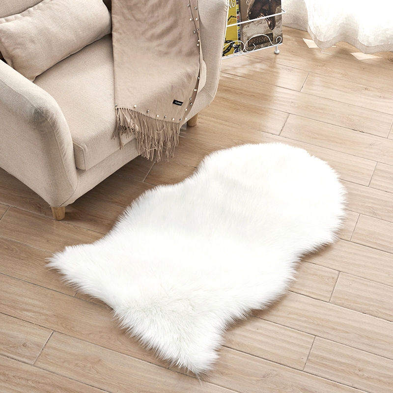 时尚家居不规则地毯卧室防寒地垫飘窗垫办公椅子垫沙发垫一件代发详情图1