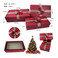厂家供应时尚礼品盒 简单大方商务礼物盒 纯色圣诞礼品包装盒现货图