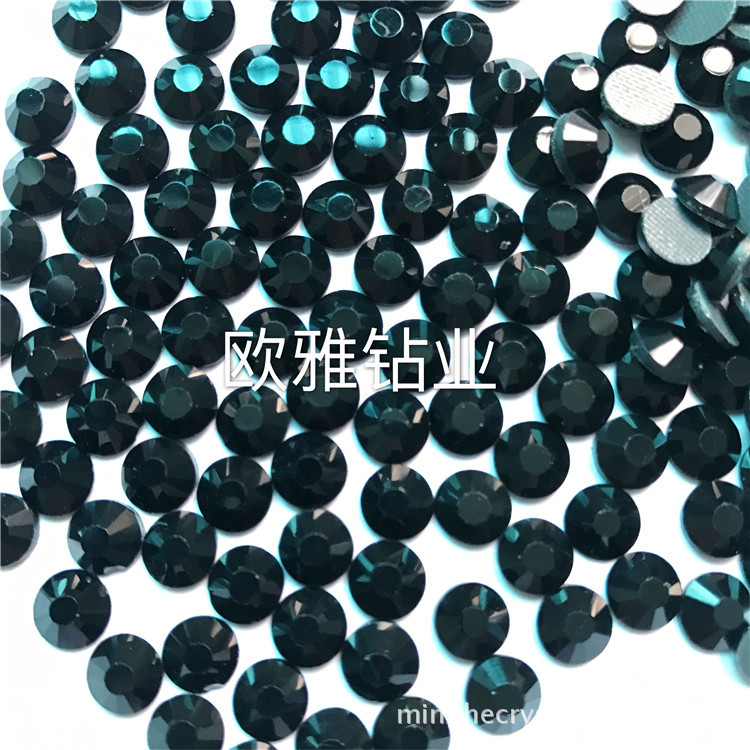 Manufacturers Middle East Drill Clothing Hot Drill Accessories Flat Bottom I Hot Drill Black Jetblack Specification drawing