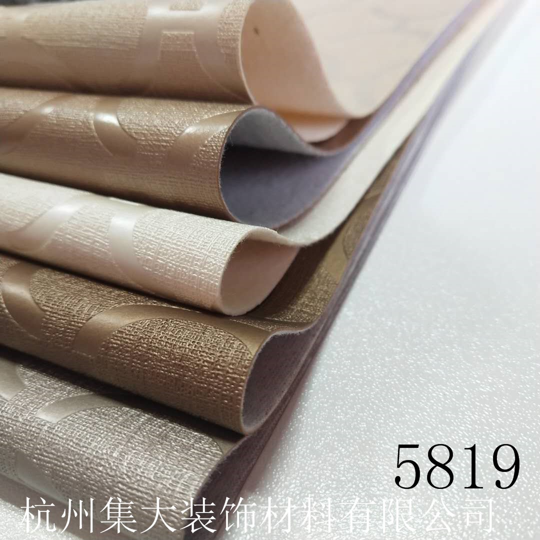 Manufacturers spot wholesale PVC artificial leather fabric pattern soft bag background wall decoration leather hard bag sofa leather Application Scenario