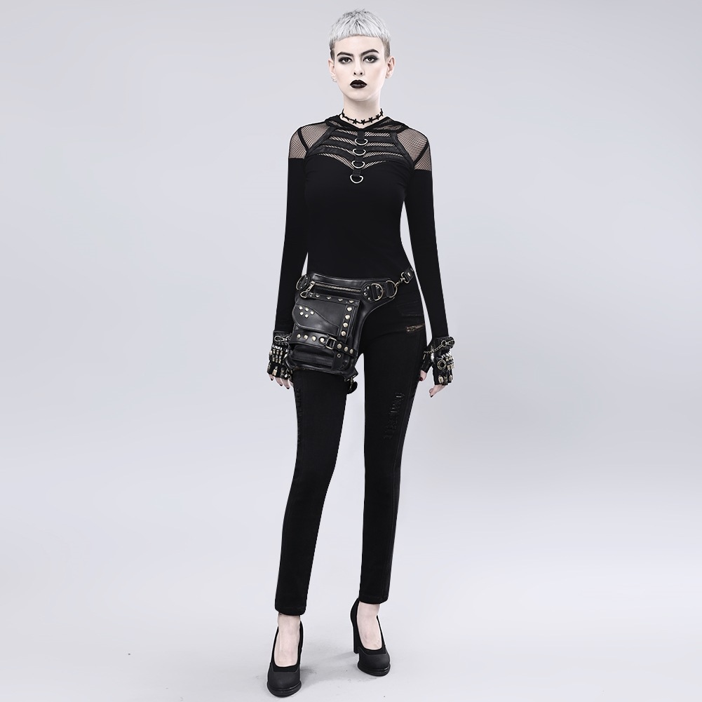 Guangzhou bolsa transfronteriza de comercio exterior mujer steampunk nueva bolsa de mujeres europa y américa retro bolsa de locomotoras remache bolsa de cintura hombres Application Scenario