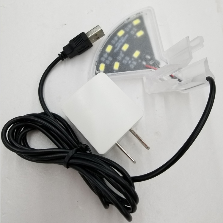 水族鱼缸灯养鱼灯水草养殖/灯具高亮节能灯5w/大功率水草照明灯细节图