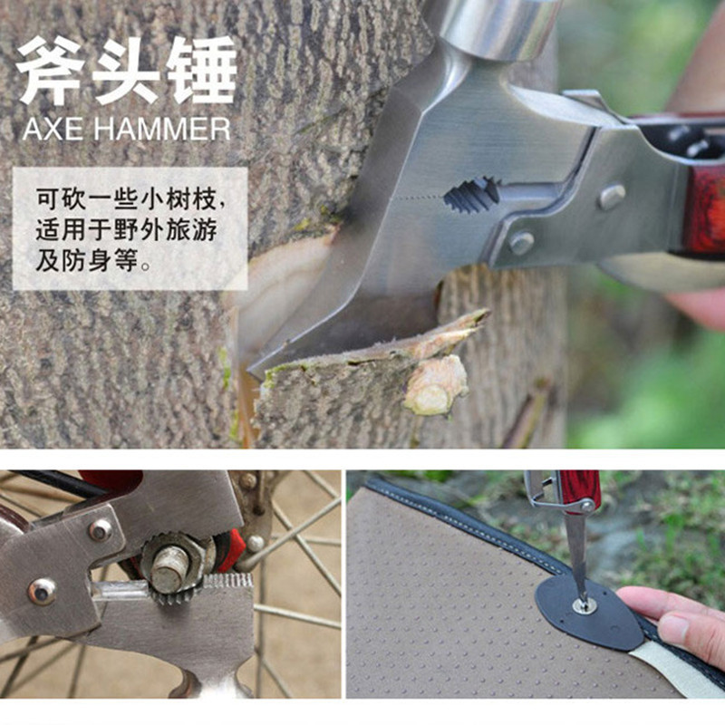 420g stainless steel safety hammer Solid steel escape hammer Window breaking rescue hammer Pointed hammer axe hammer claw hammer Application Scenario