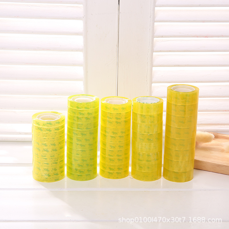 Direct supply of office supplies and stationery small tape from the manufacturer. Wholesale of waterproof small tape and sticky small tape