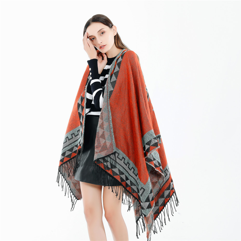 2020 Winter New Europe And The United States Fashion Street Trade Hot Solid Color Imitation Cashmere Warm Scarf Shawls Specification drawing