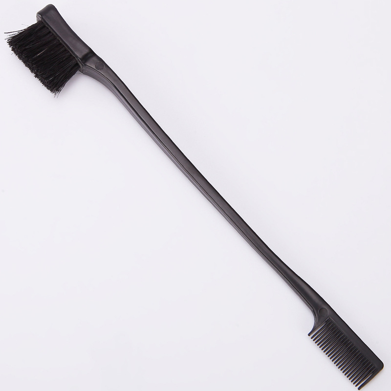 Toothbrush Eyebrow Comb Double Head Makeup Brush Hair Dye Brush Eyebrow Brush Mascara Brush Three Color Salon Beauty Tools Specification drawing