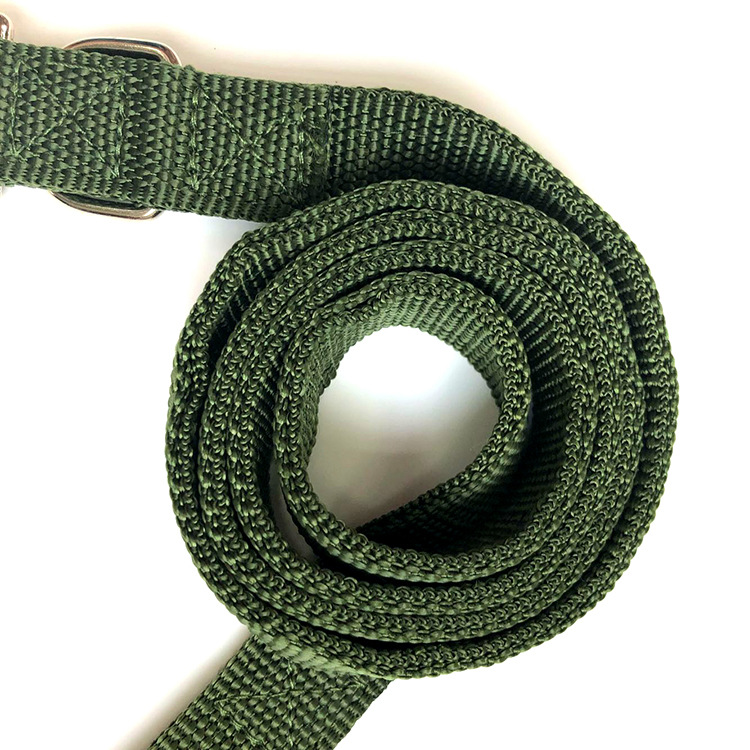 Aishangchong dog leash, dog chain, dog leash, collar, medium-sized Golden Retriever, double-layer leash, collar Specification image