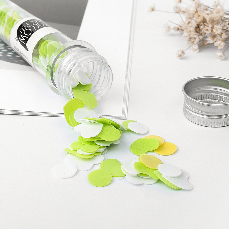 Travel bottle hand washing Tube flower type disposable soap Portable outdoor hand washing soap paper soap flakes full figure