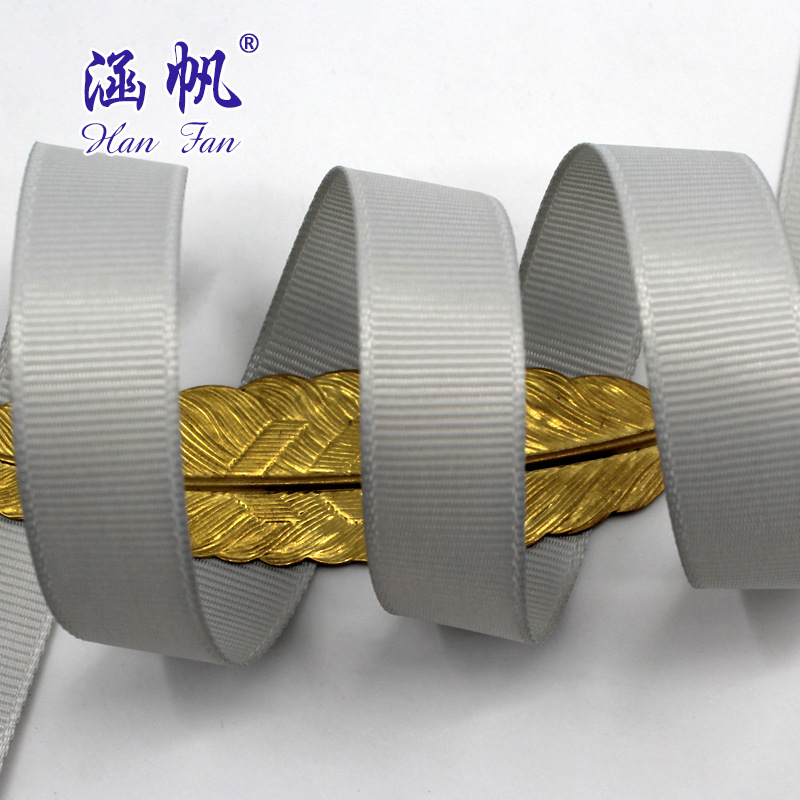 Light gray ribbon ribbed ribbon Wholesale ribbon Colorful ribbon wedding ribbon Wrapping ribbon gift box decoration full figure