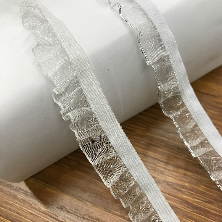 Wood Fungus Flower Sideband Garment Accessories Weaving Belt Manufacturers Direct Sales Wood Fungus Lace Belt Quality Assurance Application Scenario