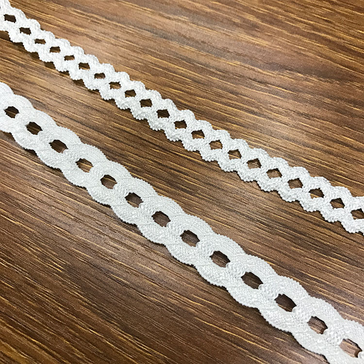 1.1Cm 1.3Cm Hollow Elastic Underwear Accessories Leggings Manufacturer Direct Sales Quality Assurance Specification drawing
