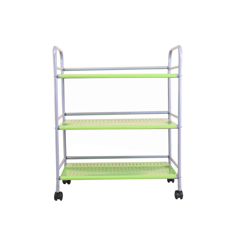 Manufacturers direct home modern simple iron tube custom Oxford cloth shoe cabinet a piece of hair Item Picture