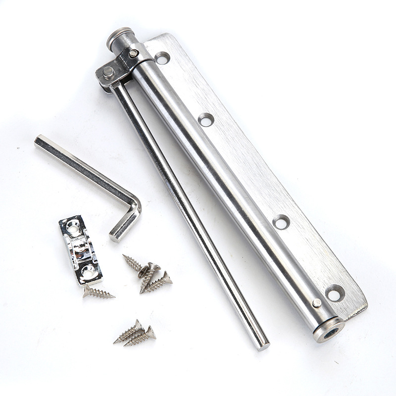 Door closer, automatic door closer, wooden door, invisible door, spring buffer door closer, light and simple door closer Application Scenario