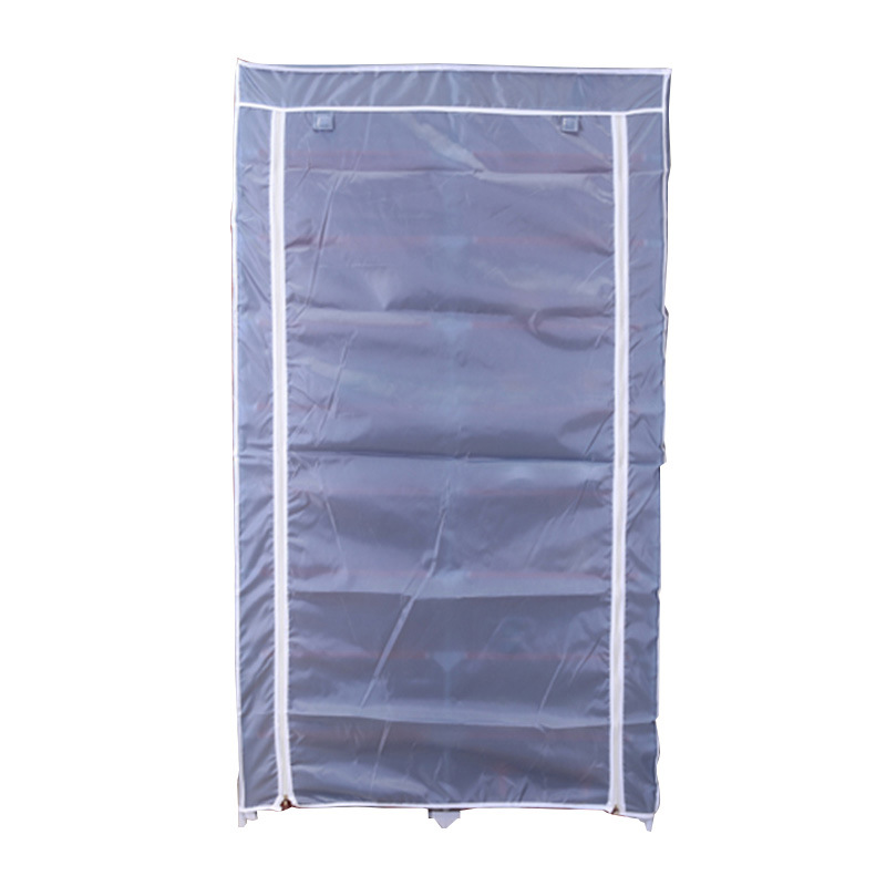 Factory direct sales simple modern multi-layer shoe rack placed on the ground type steel tube custom Oxford cloth shoe cabinet Item Picture