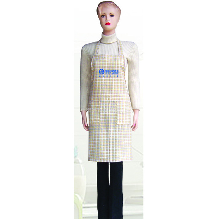 For Various Specifications Of Apron Oxford Cloth Apron Modern Advertising Apron Foreign Trade Application Scenario