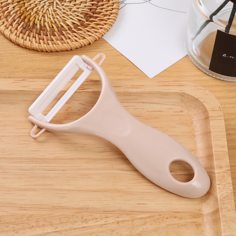 Gadgets de cocina simple nórdico color pelador cuchillos de pelar frutas multifunción calabaza cuchillos de pelar cerámica Specification image