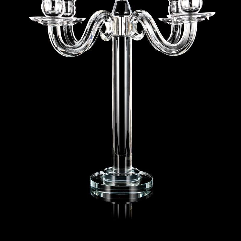 European-style luxurious and affordable crystal candle stands, wedding model rooms, KTV decorative items and ornaments details Picture