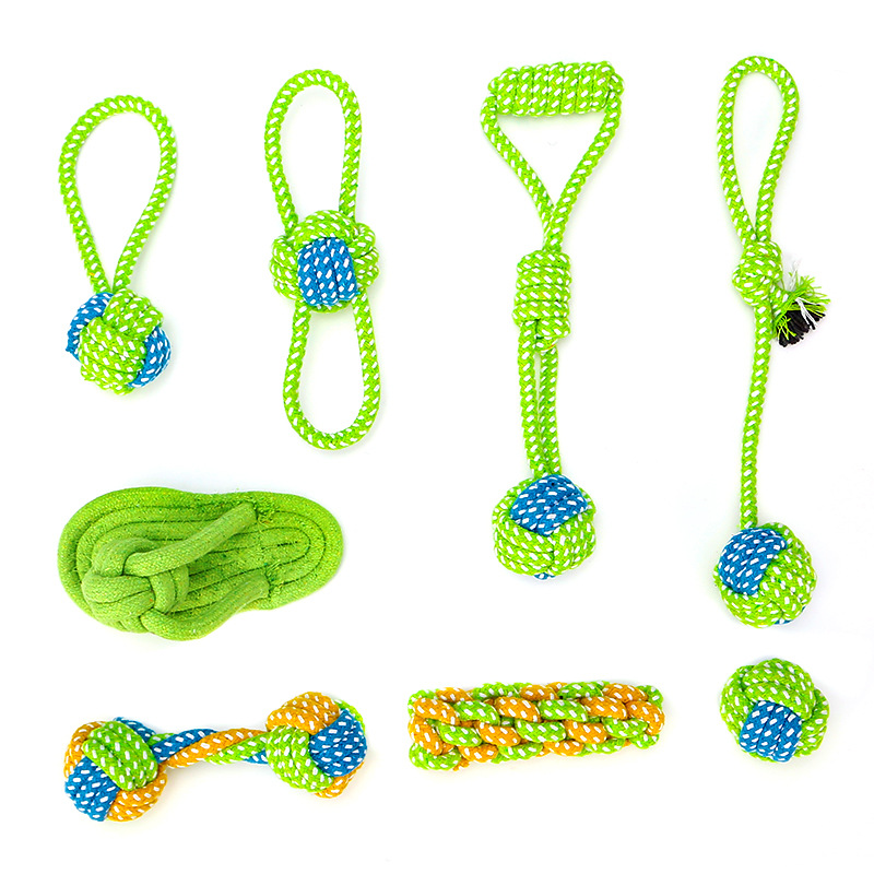 厂家现货新款宠物玩具组合套装 宠物棉绳玩具狗玩具 耐咬狗狗玩具详情图5