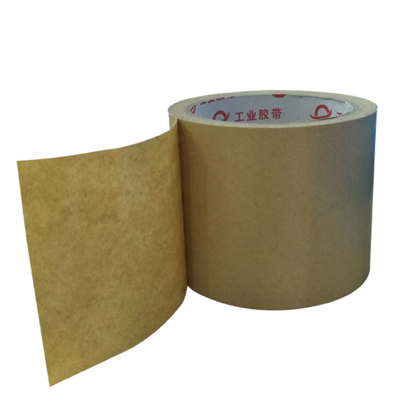 Fuzzing paper tape is a water-free, strong adhesive tape for sealing boxes, suitable for writing on yellow kraft paper. Wholesale from a dedicated factory full figure