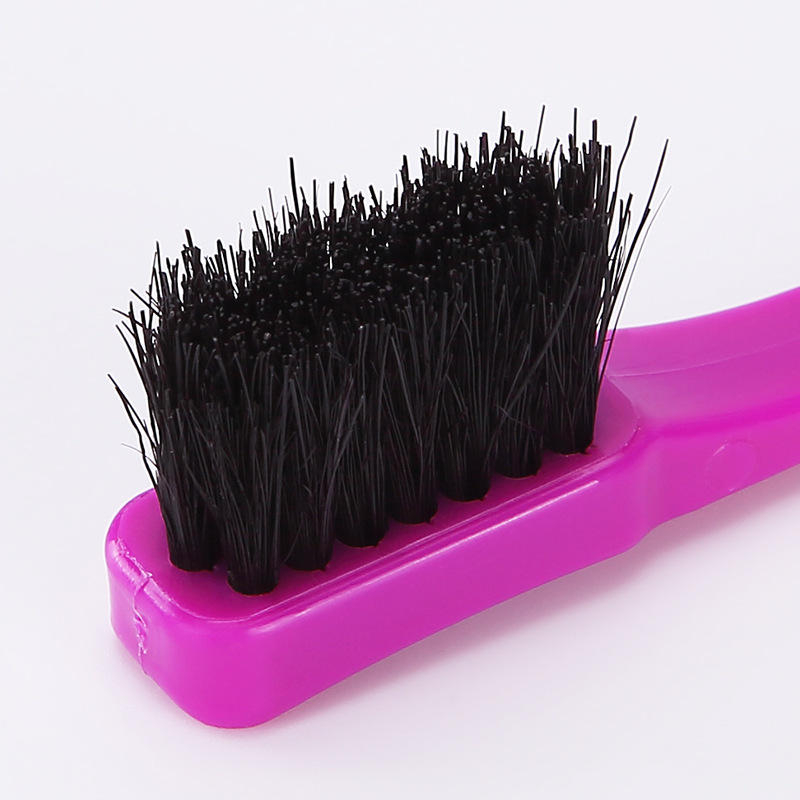 Toothbrush Eyebrow Comb Double Head Makeup Brush Hair Dye Brush Eyebrow Brush Mascara Brush Three Color Salon Beauty Tools Item Picture