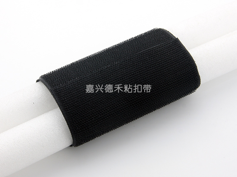 [Velcro Strap] Nylon Black And White Back To Back Binding With Velcro Data Cable Storage Velcro Application Scenario