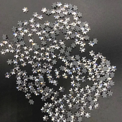 Hot Sale Of Snow Crystal Glass Hot Diamond Abnormalimitation O Flat Bottom Drill Pointed Bottom Drill Wholesale Hot Drilling Map Copper Hot Sheet
