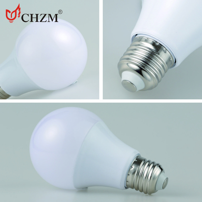 Bombilla LED E27B22 tornillo bayoneta 5W10W15W luz de ahorro de energía bombilla de plástico bulbo iluminación interior a-blister details Picture