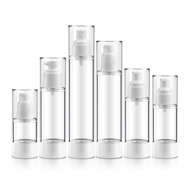 In stock at the factory, there are 15ml vacuum bottles for AS lotion, 120m vacuum bottles for press foundation, and travel cream bottles Item Picture