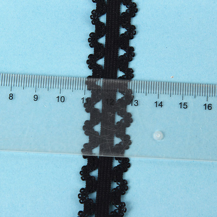 Manufacturers Direct Sales Hair Accessories Special Crown Elastic Lace Underwear Underwear Accessories Ribbon Elastic Accessories Ribbon Specification drawing