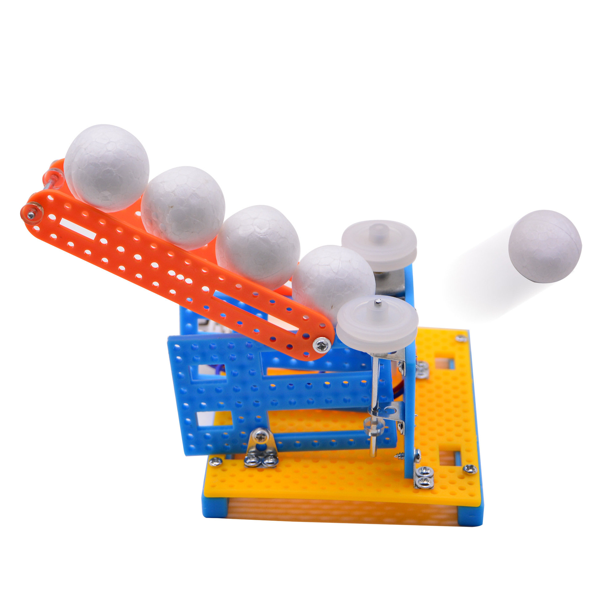 Science and technology small production automatic tee machine primary school science experiment toy science small production gizmo tee machine