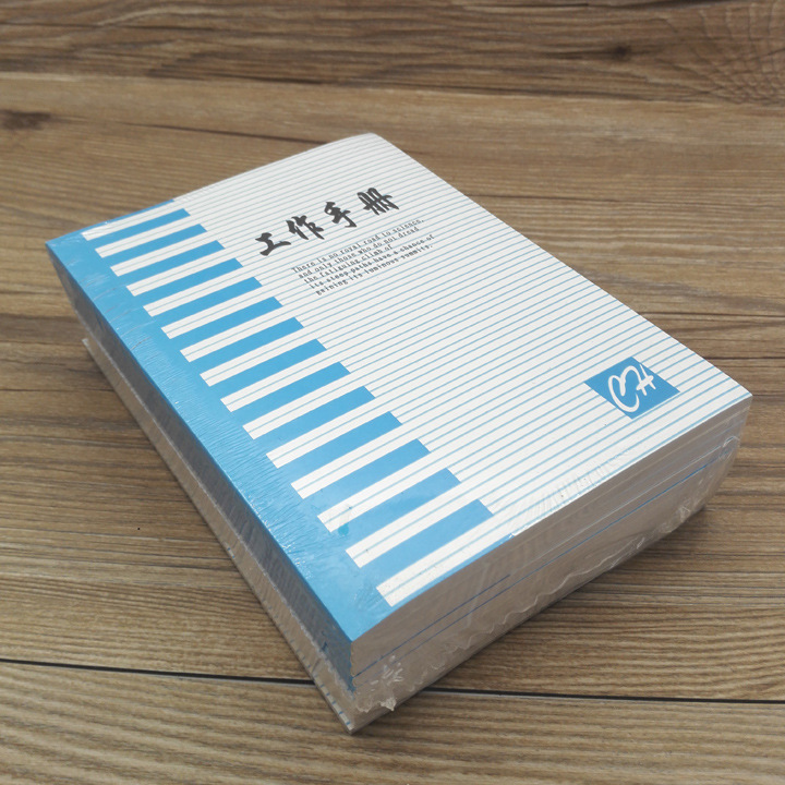 C1724 36K workbook notebook diary soft copy Yiwu 2 Yuan shop stationery wholesale Specification drawing