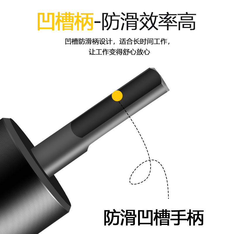 Wood Splitting Drill Wood Splitting Tool Electric Drill Wood Splitting Hammer Electric Wood Machine Split Cone Drill Woodworking Hole Opener Application Scenario