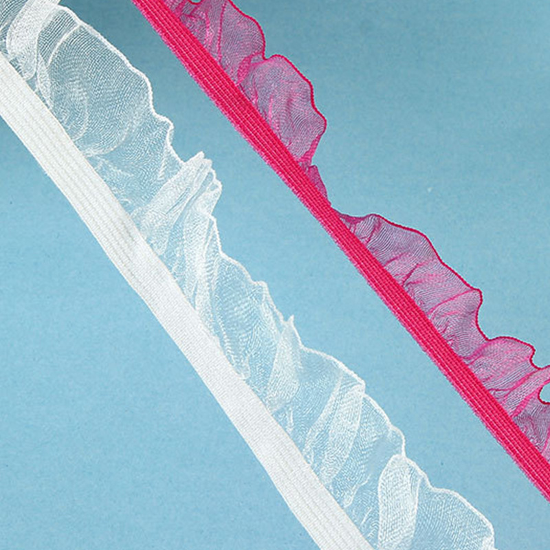 Manufacturers Direct Sales Of Wooden Ear Lace Belt Clothing Accessories Nylon Lace Belt Diy Handmade Wooden Ear Lace Nylon Belt Application Scenario