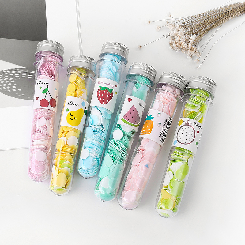 Travel bottle hand washing Tube flower type disposable soap Portable outdoor hand washing soap paper soap flakes Application Scenario