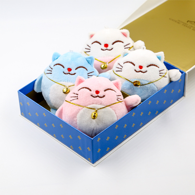 Paula claw machine doll, cat plush pendant, keychain, wedding gift, cute cat pendant wholesale Paula claw machine doll, cat plush pendant, keychain, wedding gift, cute cat pendant wholesale