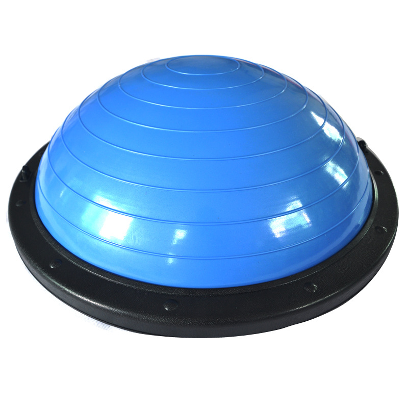 厂家pvc加厚防爆波速球 半圆瑜伽球bosbu平衡球健身球详情图4