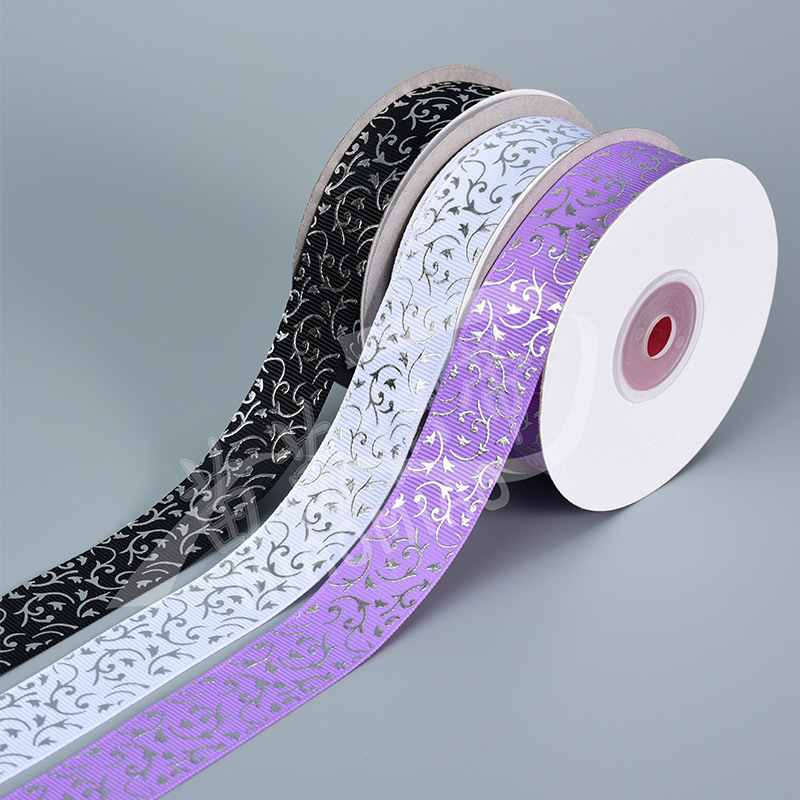 Exquisite Gold Hot Silver Printing Webbing Style Variety Polyester Printing Webbing Colorful Star Decoration Webbing Application Scenario