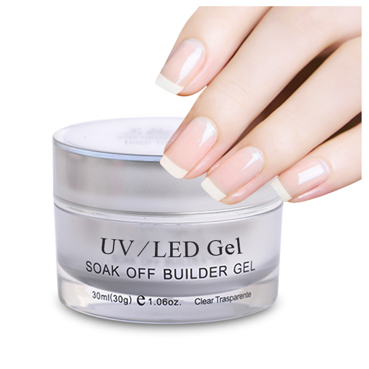 Fashion Beauty Factory wholesals gel nail polish glue, uv gel phototherapy glue, nail polish phototherapy extension glue 30g, exclusively for export details Picture