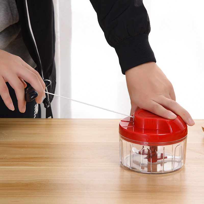 INBODI household multi-function vegetable cutter, hand-pulled garlic mixer, manual meat grinder, kitchen tools details Picture