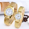Middle-aged and elderly men's watches with large dials, hands and digital faces, and women's watches with elastic bands and quartz couple fashion pairs Application Scenario