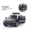 声光合金回力美国警车 儿童仿真惯性玩具警车模型 现货供应图
