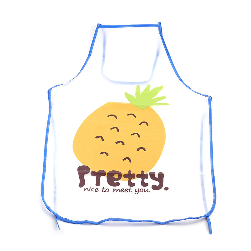 Fruit Apron Household Protection Cute Fresh Water And Oil Proof Laundry Cooking Unisex Kitchen Sleeveless Apron Item Picture