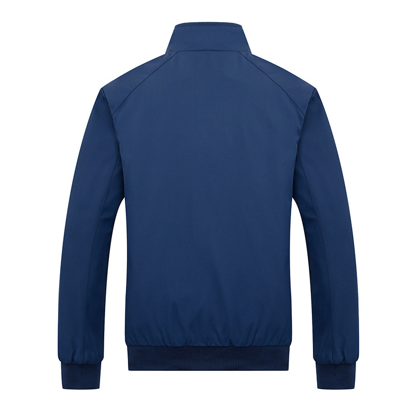 Wholesale men's autumn 2022 new Korean-style jackets, trendy and form-fitting clothes, solid colors, cool and casual men's wear Item Picture