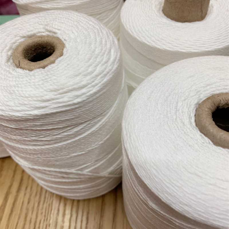 Pure White Cosmetic Bag Cotton Rope Gauze Bag Line Filter Bag Drawstring Gift Bag Cotton Line Environmental Food Grade Rest Assured Item Picture