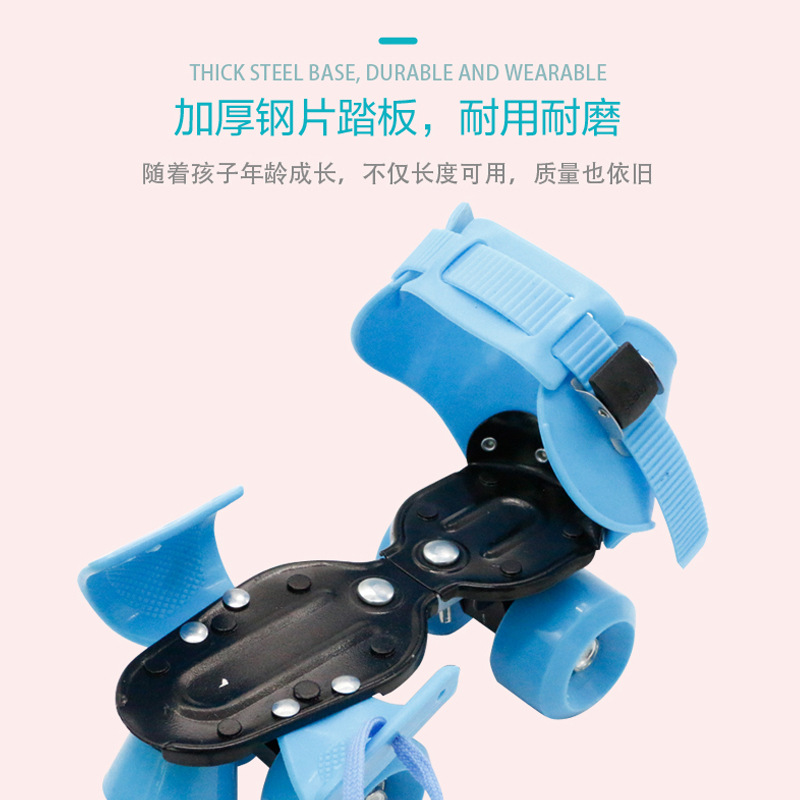 Children's skates Double row skates Roller skates Roller skates Adult children size 28-41 Application Scenario