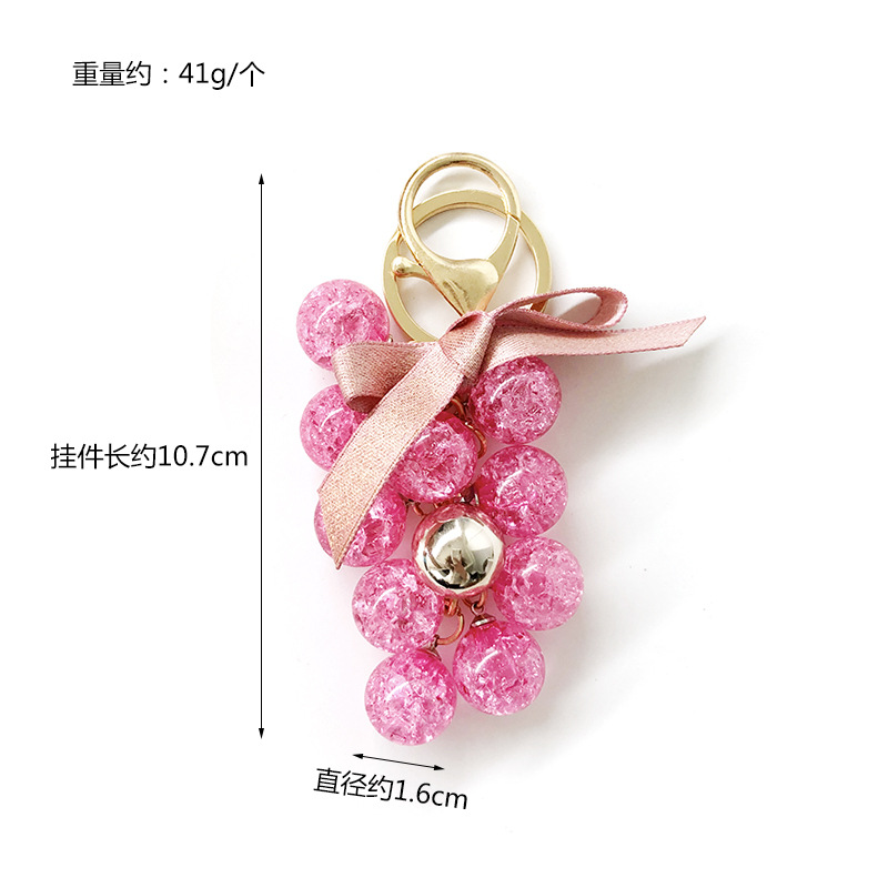 韩国水晶葡萄白底实物图