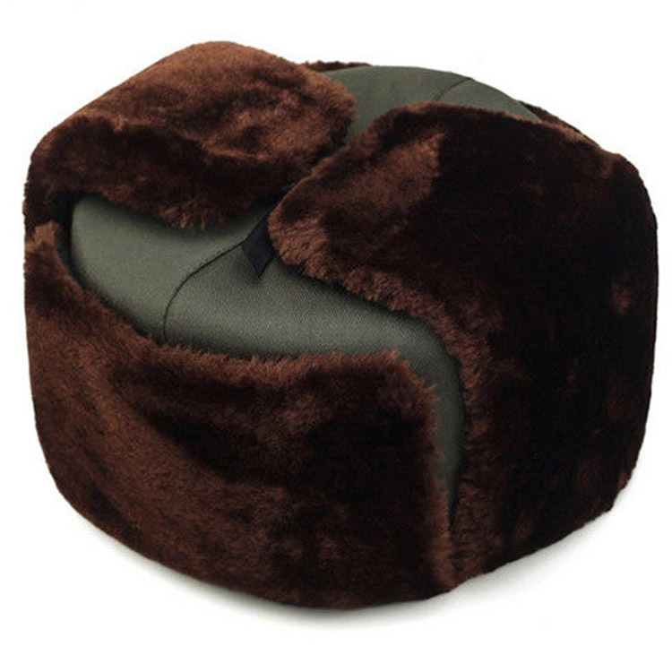 New Middle-Aged And Elderly Lei Feng Hat Warm Old Man Cotton Hat Men Winter Old Man Hat Leather Hat Old Lei Feng Application Scenario