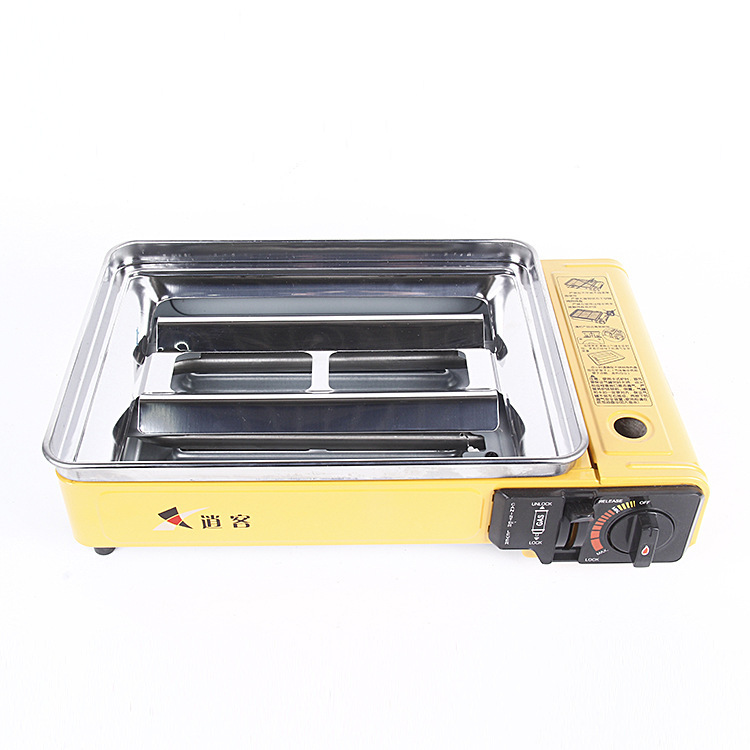 Grill grill wholesale stainless steel electric oven embedded hot pot grill dual-purpose furnace infrared light wave Item Picture
