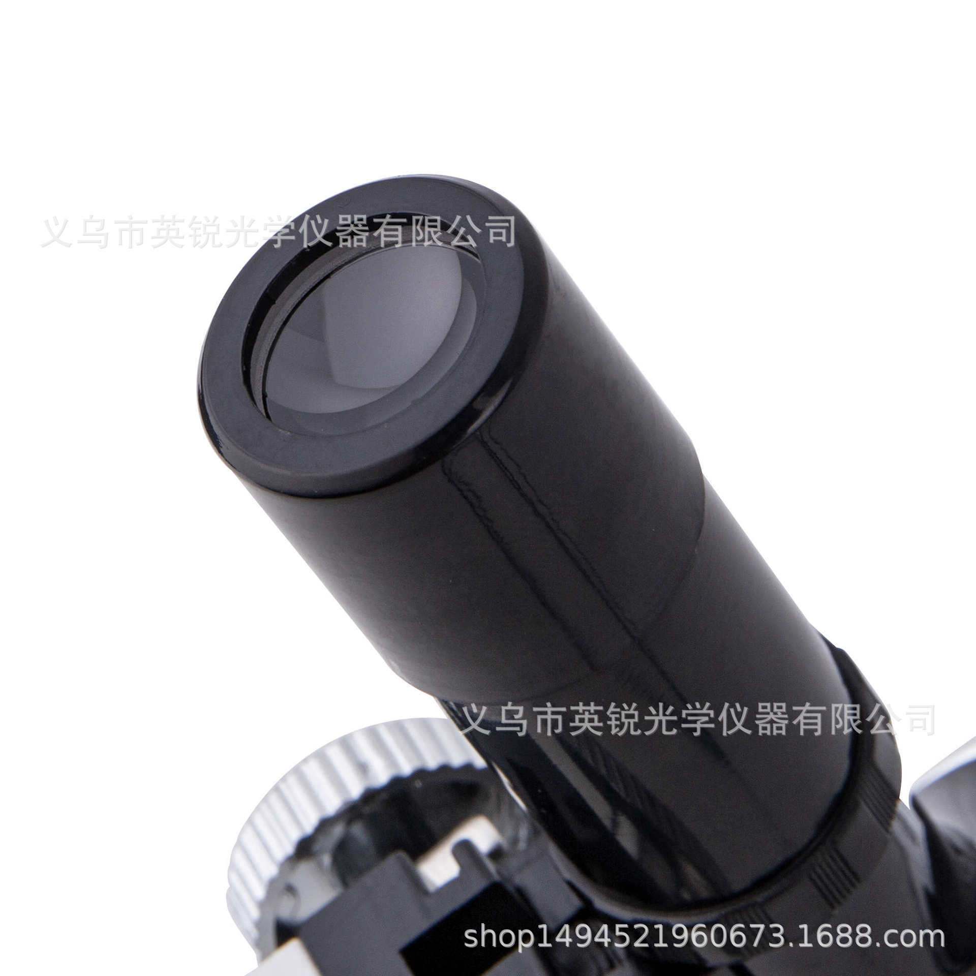 Factory direct sales HM1200 large eyepiece with light source high-definition high-magnification metal microscope children's intelligence experimental equipment Item Picture
